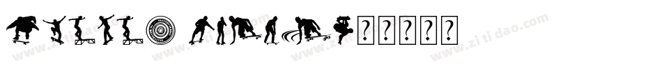 Iconos Skate字体转换
